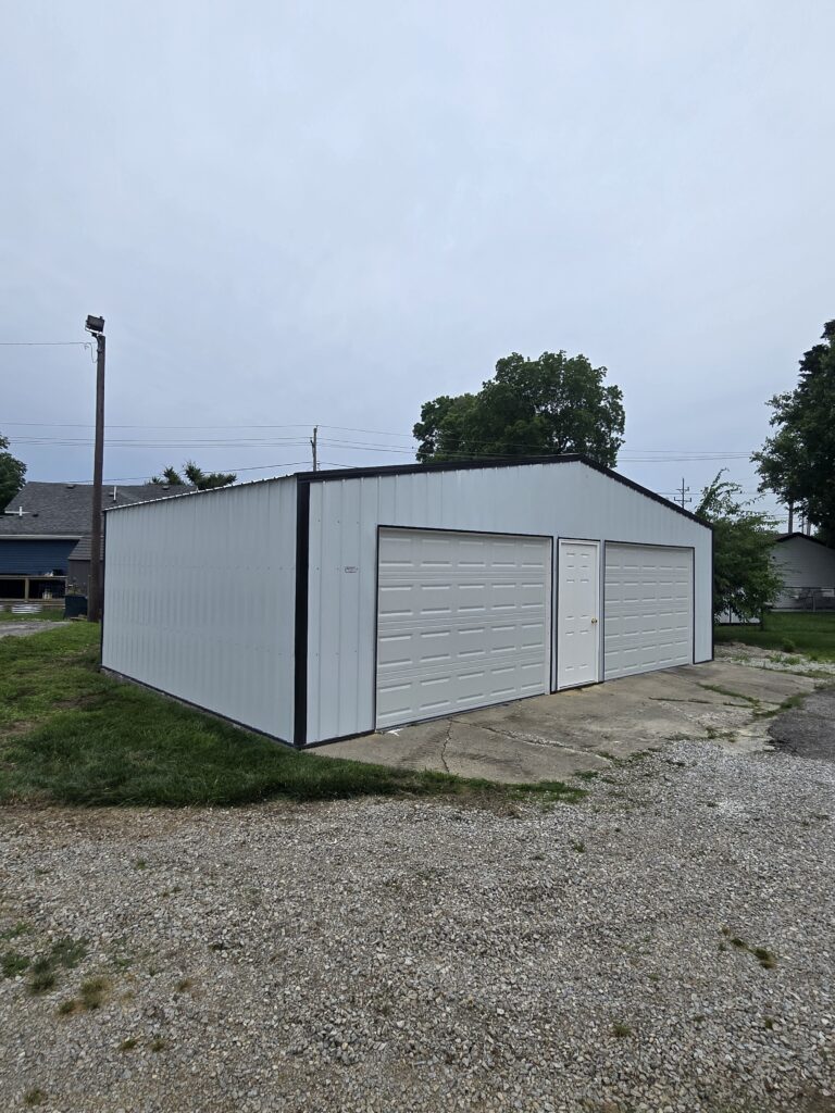 30×20 Two-Car Garage