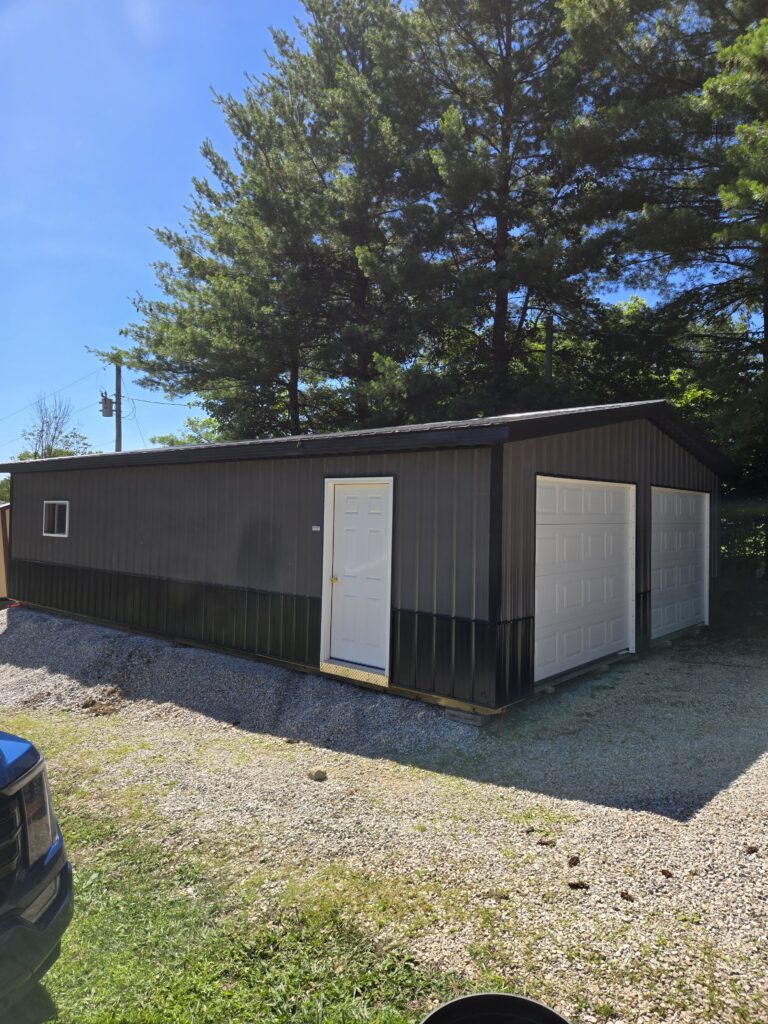24×36 Two-Car Garage