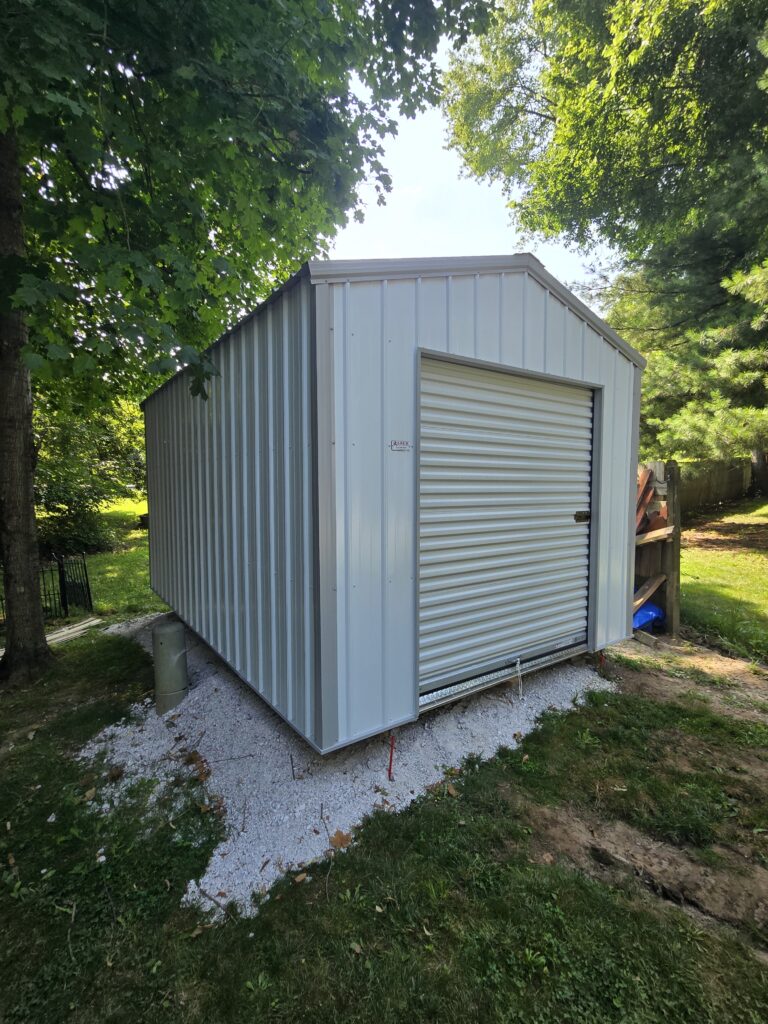 10×16 Standard Metal Utility Shed