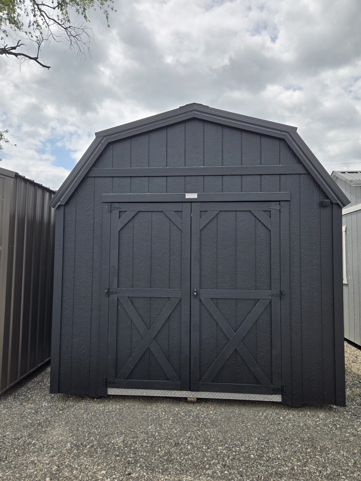 10x12 Lofted Gambrel Shed