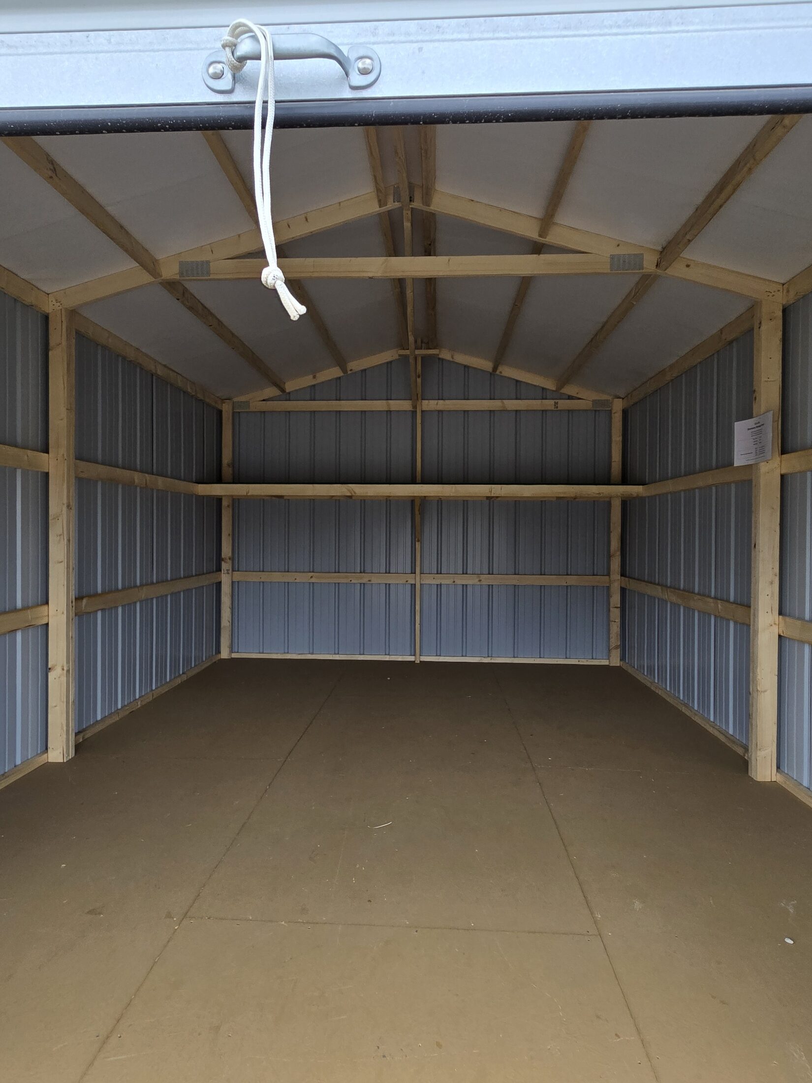 12x16 Economy Storage Shed - Image 2