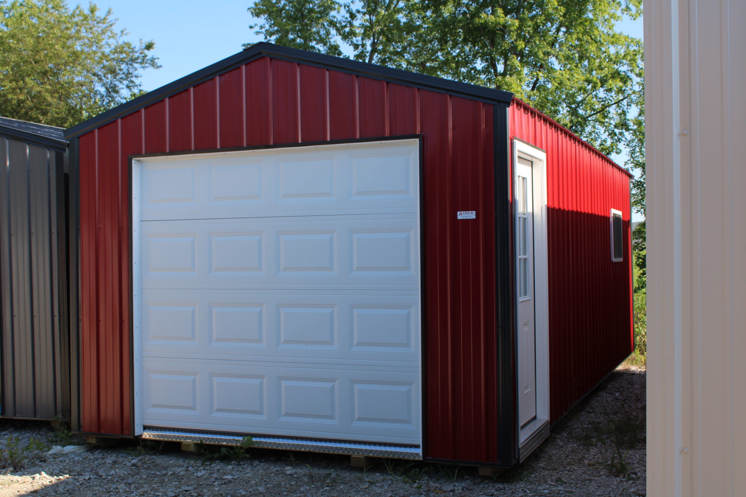 12x24 Single Car Garage