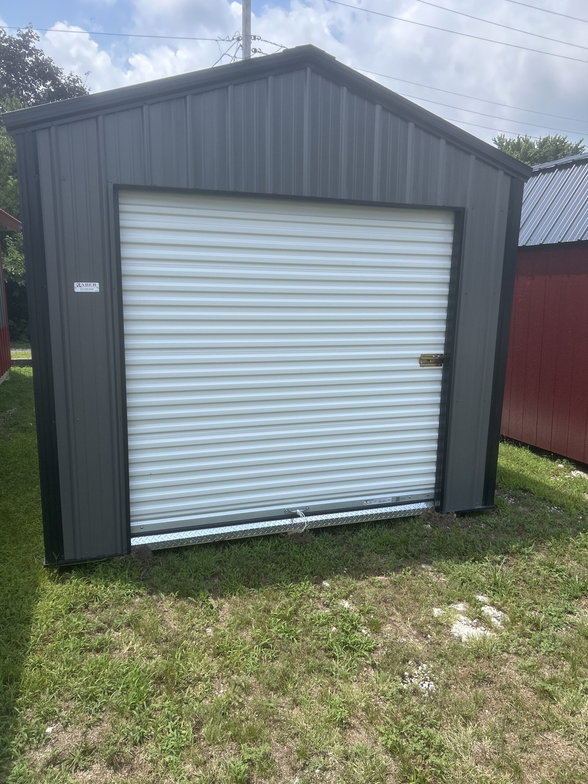 10x12 Standard Metal Utility Shed