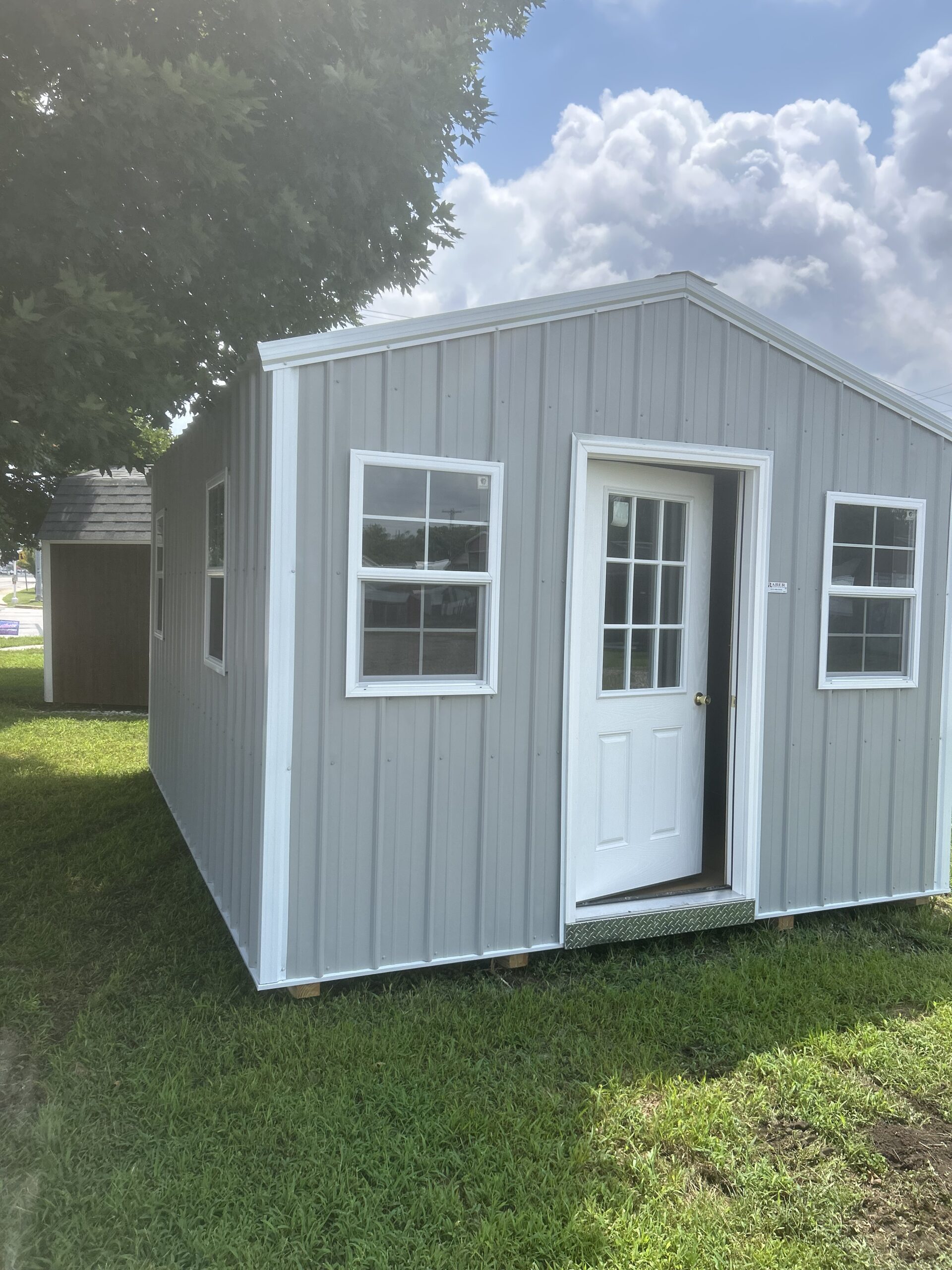 12x16 Standard Metal Utility Shed - Image 2