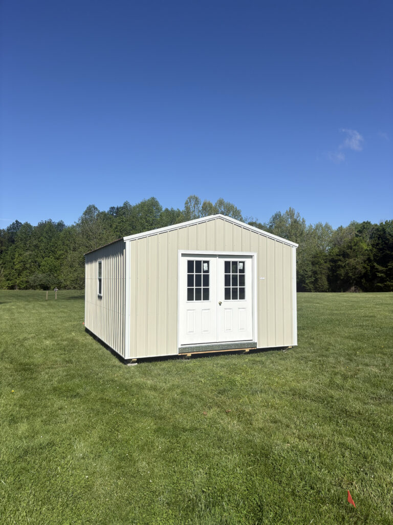 14×20 Standard Metal Utility Shed