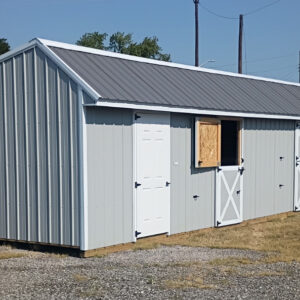 12x40 Deluxe Horse Barn