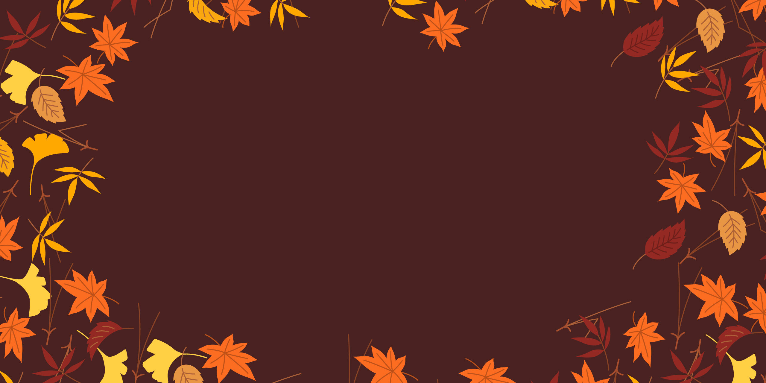 October Sale Fall Leaves